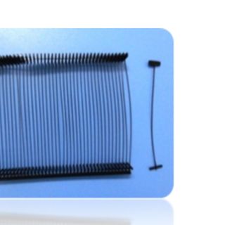 Dây treo nhãn bằng nhựa màu đen 65-75 mm