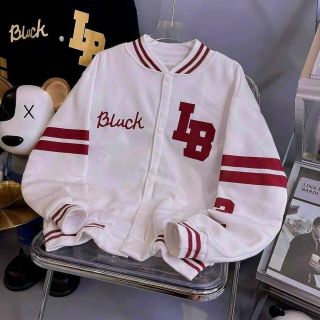 Áo khoác bomber nỉ nút logo Bluck IB form dưới 65kg
