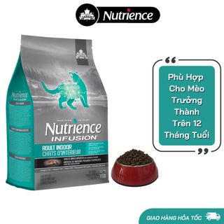 Thức Ăn Cho Mèo - Trưởng Thành Trên 12 Tháng Tuổi Nutrience Infusion Bao 2,27kg - Thịt Gà, Dầu Cá Hồi, Rau Củ, Trái Cây giá sỉ