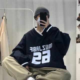 Áo sweater tay phòng in 26 form đẹp