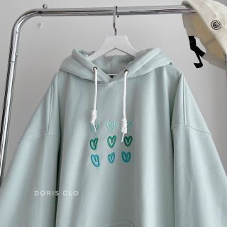 Áo hoodie thun nỉ in chín lá