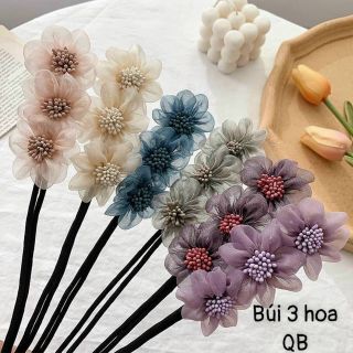 Giây buộc tóc 3 cánh hoa mai. giá sỉ