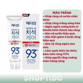 Kem đánh răng hàn quốc MEDIAN 93% giá sỉ - CO HANG