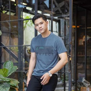 Áo thun nam cổ tròn, áo phông nam ngắn tay Perfect