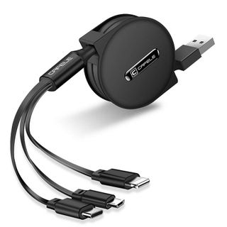 Dây Cáp Sạc Cuộn Tròn Đa Năng Cafele