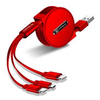 Dây Cáp Sạc Cuộn Tròn Đa Năng Cafele