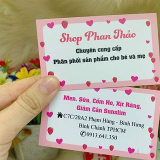 In card visit theo yêu cầu (hộp 50c) giá sỉ