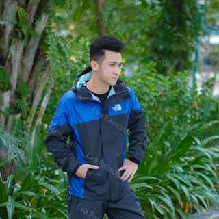 Áo mưa bộ 2 lớp dày dặn chống nuớc tuyệt đối
