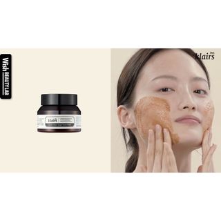 Tẩy Da Chết Dạng Hạt Dear, Klairs Gentle Black Sugar Facial Polish 110G