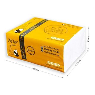[THÙNG 30 GÓI] GIẤY ĂN GẤU TRÚC 3 LỚP - MYLAN