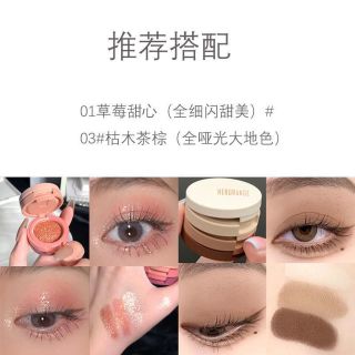 Phấn mắt Herorange 3 tầng có 5 số