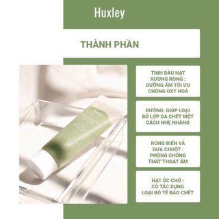 Mặt Nạ Tẩy Tế Bào Chết Dưỡng Da Chiết Xuất Từ Xương Rồng Huxley Scrub Mask Sweet Therapy 30g