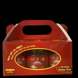 Yến chưng Đường phèn (Lốc 6 Quai xách)