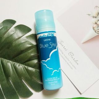 Lăn khử mùi 2X Màu xanh blue sky thái lan 75ml HÀNG CHÍNH HÃNG Lăn nách 2X mùi thơm không gây ố vàng áo Thái Lan