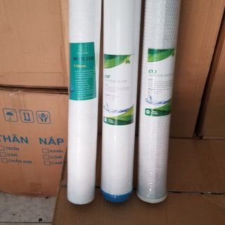 Lõi lọc CTO 20" (Lõi lọc số 3, lõi than nén)