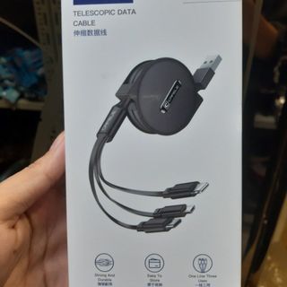 Dây Cáp Sạc Cuộn Tròn Đa Năng Cafele