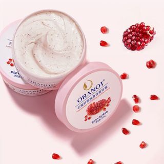 DÒNG CAO CẤP Tẩy Tế Bào Da Chết Body Toàn Thân Lựu Đỏ ORANOT Trắng Da Loại Bỏ Bụi Bẩn Muối Tẩy Da Chết