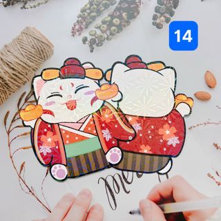 Bao lì xì chibi bao lì xì tết 2023