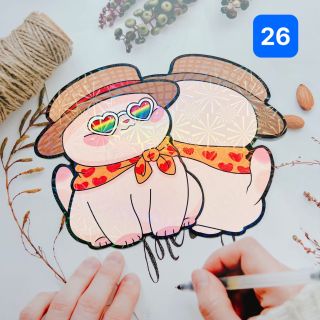 Bao lì xì chibi bao lì xì tết 2023