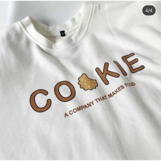 Áo sweater tay phòng in Cookie giá sỉ