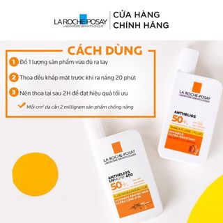 Kem Chống Nắng Dạng Sữa La Roche-Posay Anthelios Uvmune 400 Invisible Fluid SPF 50+ 50ml