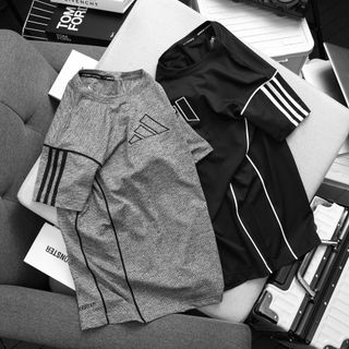 Áo thể thao nam, Áo thun nam thể thao Chất thun lỗ kim cao cấp co giãn 4c size từ 55kg - 85kg