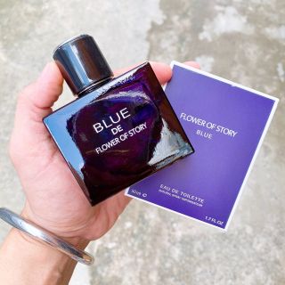 Nước hoa Blue nội địa trung 50ml 2 màu đen và xanh