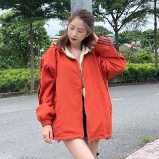 Áo khoác bomber nam nữ chất vải da lộn form rộng cao cấp