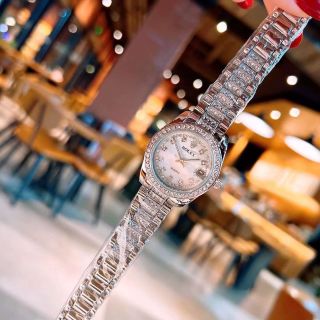 Đồng hồ mặt rắng mới viền đá