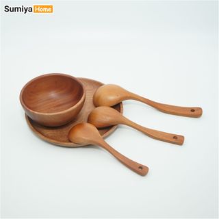 Vá canh gỗ xà cừ SUMIYA, vá múc canh gỗ tự nhiên