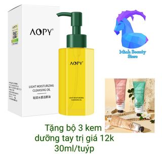 [Nội địa Trung] Dầu tẩy trang làm sạch sâu và giữ ẩm dành cho da nhạy cảm Aopy 150ml