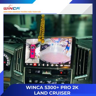 Màn hình Android thông minh 360 dành cho xe hơi xe ôtô Winca S300+ Pro Qled 2K