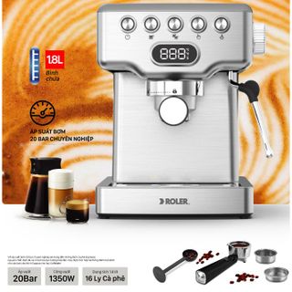 Máy pha cà phê Espresso Roler RC-3213E giá sỉ
