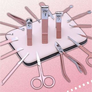 Bộ kềm cắt móng tay, bấm móng 18 món hàng loại 1