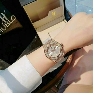 ĐỒNG HỒ HUBLOT 2 VIỀN ĐÁ COUPLE