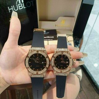 ĐỒNG HỒ HUBLOT 2 VIỀN ĐÁ COUPLE