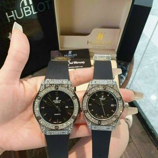 ĐỒNG HỒ HUBLOT 2 VIỀN ĐÁ COUPLE