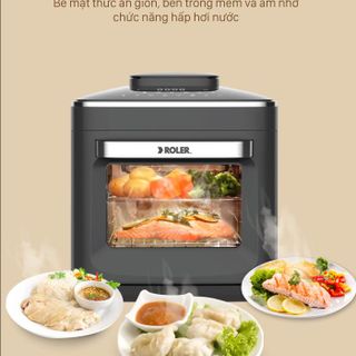 Nồi chiên không dầu điện tử đa năng kết hợp hơi nước 15L Roler RA-3121A STEAM