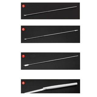 Dụng cụ lấy ráy tai, bộ lấy ráy tai hộp gỗ 20 món tich hợp đèn soi cho cảm giác siêu đỉnh