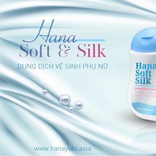 Dung dịch vệ sinh phụ nữ Hana Soft Silk
