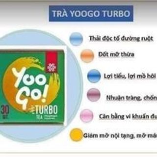 Trà thải độc, giảm cân Yoogo Turbo siberian