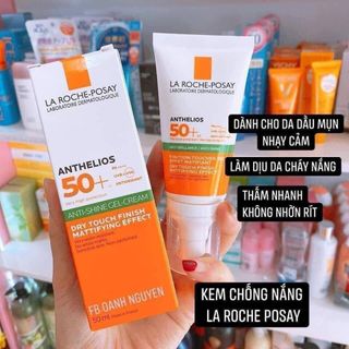 KEM CHỐNG NẮNG LA ROCHE POSAY DÀNH CHO DA DẦU, MỤN, NHẠY CẢM