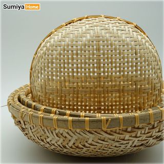 Rổ tre hình tròn, nguyên liệu tự nhiên thân thiện với môi trường