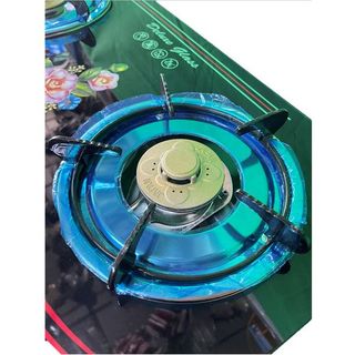 Bếp gas đôi  KUSHINA K-112 (Japan Technology) mặt kính cường lực, đầu đốt bằng nhôm