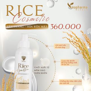 Rice cometic (tẩy trang _ sữa rửa mặt)