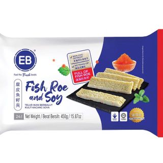 PHỦ TRÚC CUỘN TRỨNG CÁ ROE 450GR _ FISH ROE & SOY 450GR