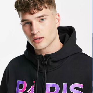 bộ khoác có mũ kéo khóa PA RIS