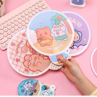 Quạt gấp gọn tự bung bỏ túi siêu tiện lợi, Quạt Nhựa Tròn Cầm Tay
