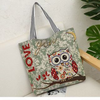 Túi TOTE nữ đeo chéo ,kẹp nách hote trend phong cách Hàn Quốc,Túi xách nữ vải canvas in hình thổ cẩm