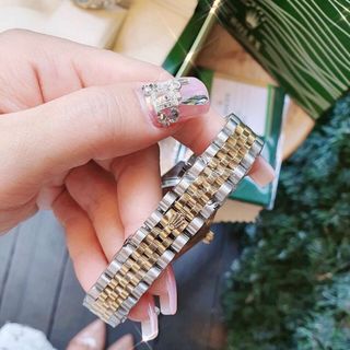 ĐỒNG HỒ ROLLEX COUPLE MẶT XANH CAO CẤP